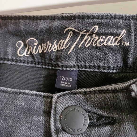 Black high-waisted skinny jeans - Picture 3 of 5